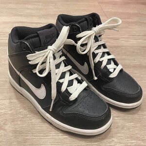 [SOLD] Kids Size 1Y | Nike Dunk High Black Anthracite/White Sneakers DH9753-001